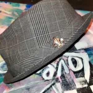 XOXODAD GRANULE UNISEX GRAY PLAID HAT
